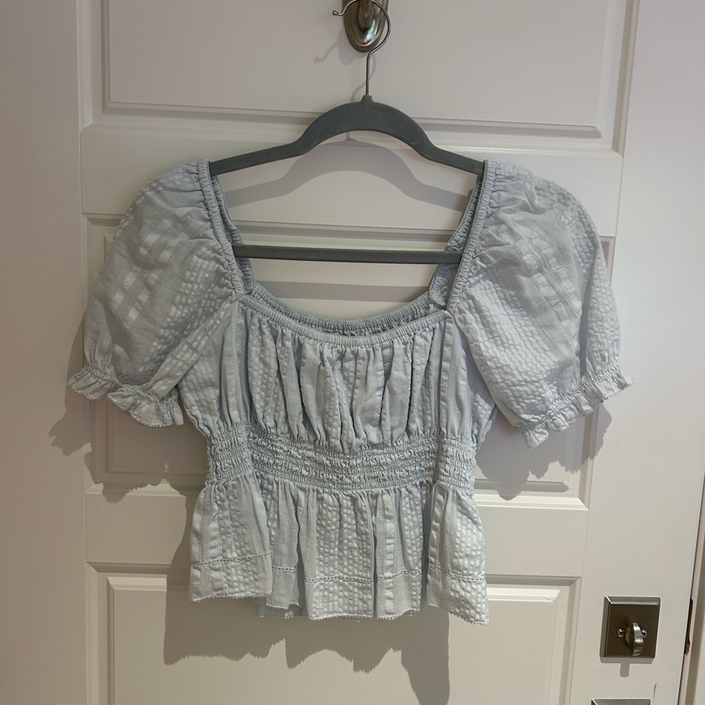 Sunday Best Janis Puff Sleeve Top